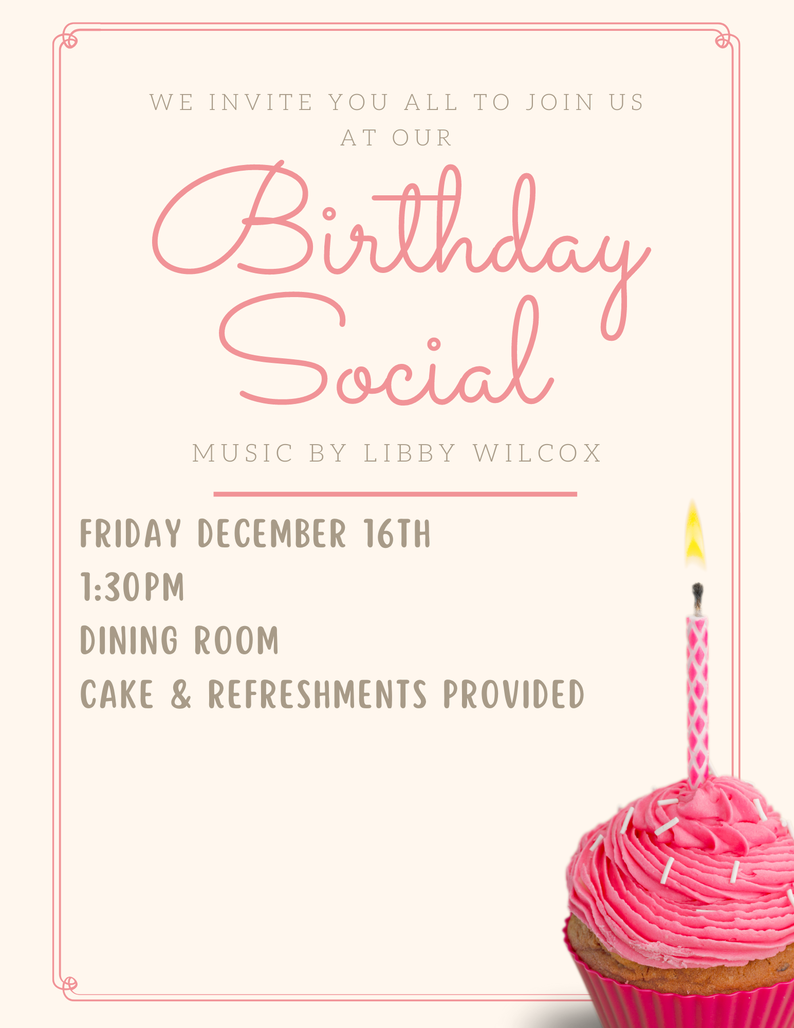 BR December Birthday Social